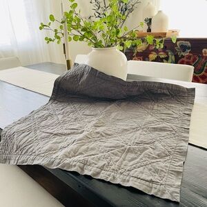 Threshold cotton gray EURO SHAM-new